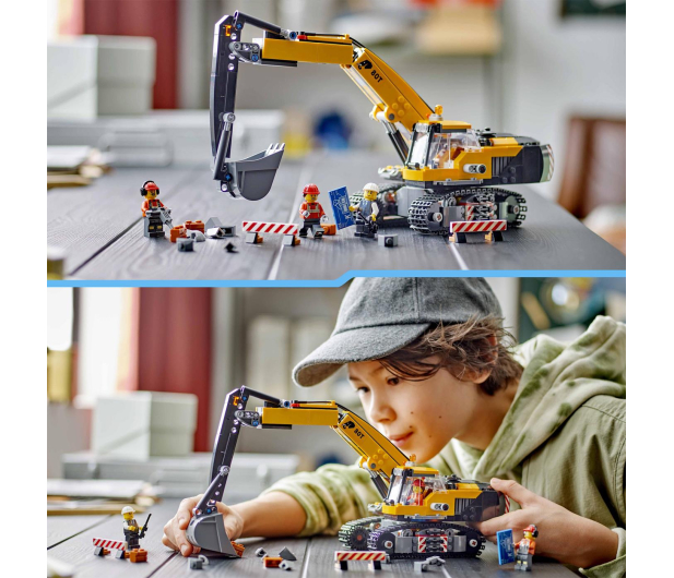 LEGO City 60420 Żółta koparka - 1248934 - zdjęcie 5